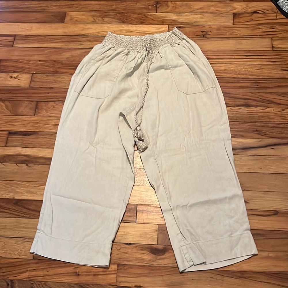 Westbound Linen Capris